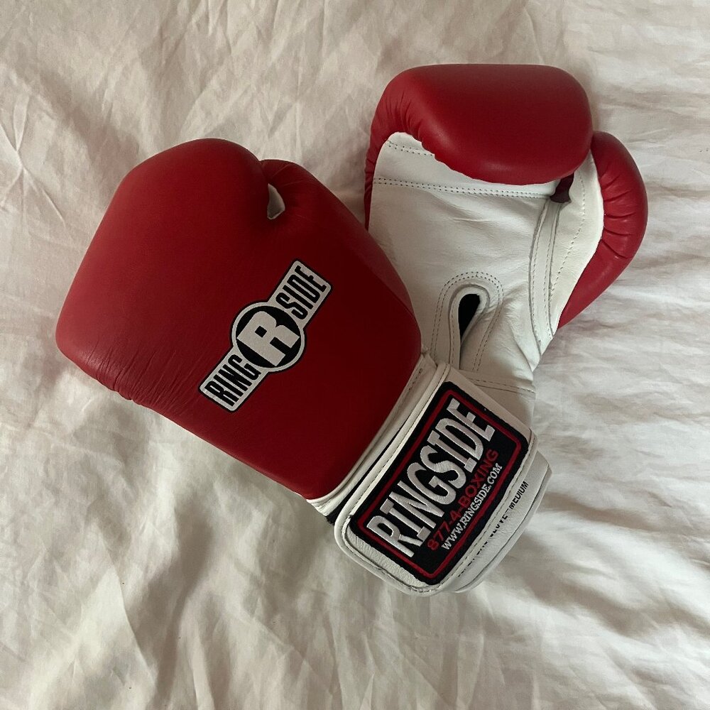 Ringside red boxing gloves